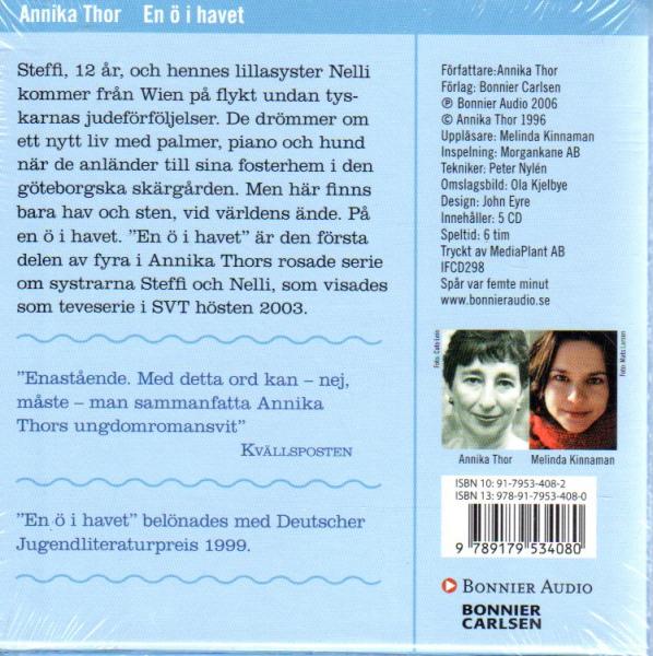 CD Hörbuch SCHWEDISCH Annika Thor En Ö i Havet Svensk Swedish Schweden NEU NEW